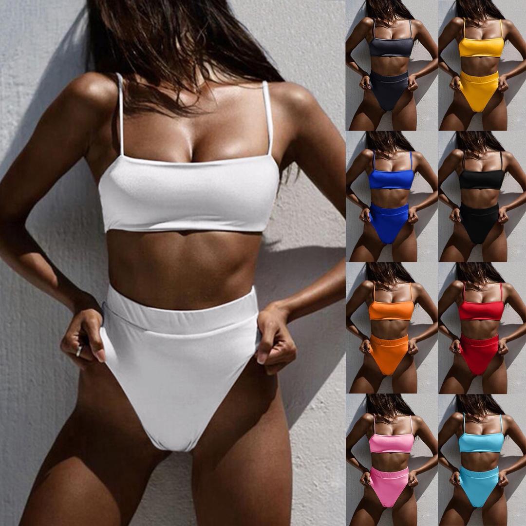Women' Bikini High Waisted Two Piece Swimsuit Sling Swimwear Casual Sexy Swimming Suit Women' Swimwear 2023 Ropa De, Pink
Women' Bikini High Waisted Two Piece Swimsuit Sling Swimwear Casual Sexy Swimming Suit Women' Swimwear 2023 Ropa De, Pink