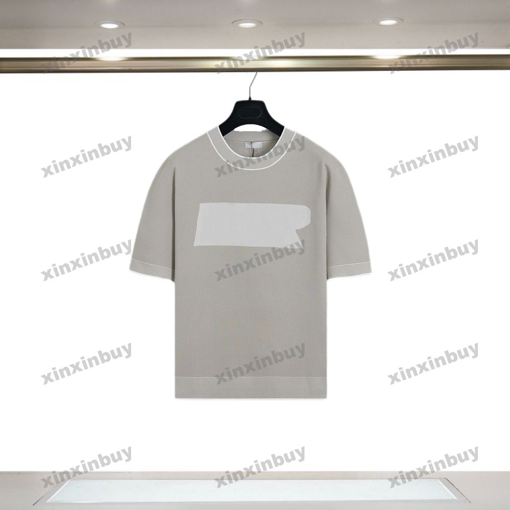 xinxinbuy Men designer Tee t shirt 23ss Letter jacquard Knitted short sleeve cotton women white black blue M-2XL, Multi
xinxinbuy Men designer Tee t shirt 23ss Letter jacquard Knitted short sleeve cotton women white black blue M-2XL, Multi