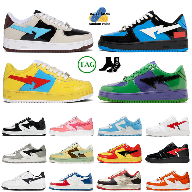 2023 Women Mens Designer Shoes SK8 Sta White Black Patent Leather Red Blue Color Camo Combo Pink Grey OG Platform Sneakers ABC Casual Sports Trainers Size 36-45, B6 shark white 36-45
2023 Women Mens Designer Shoes SK8 Sta White Black Patent Leather Red Blue Color Camo Combo Pink Grey OG Platform Sneakers ABC Casual Sports Trainers Size 36-45, B6 shark white 36-45