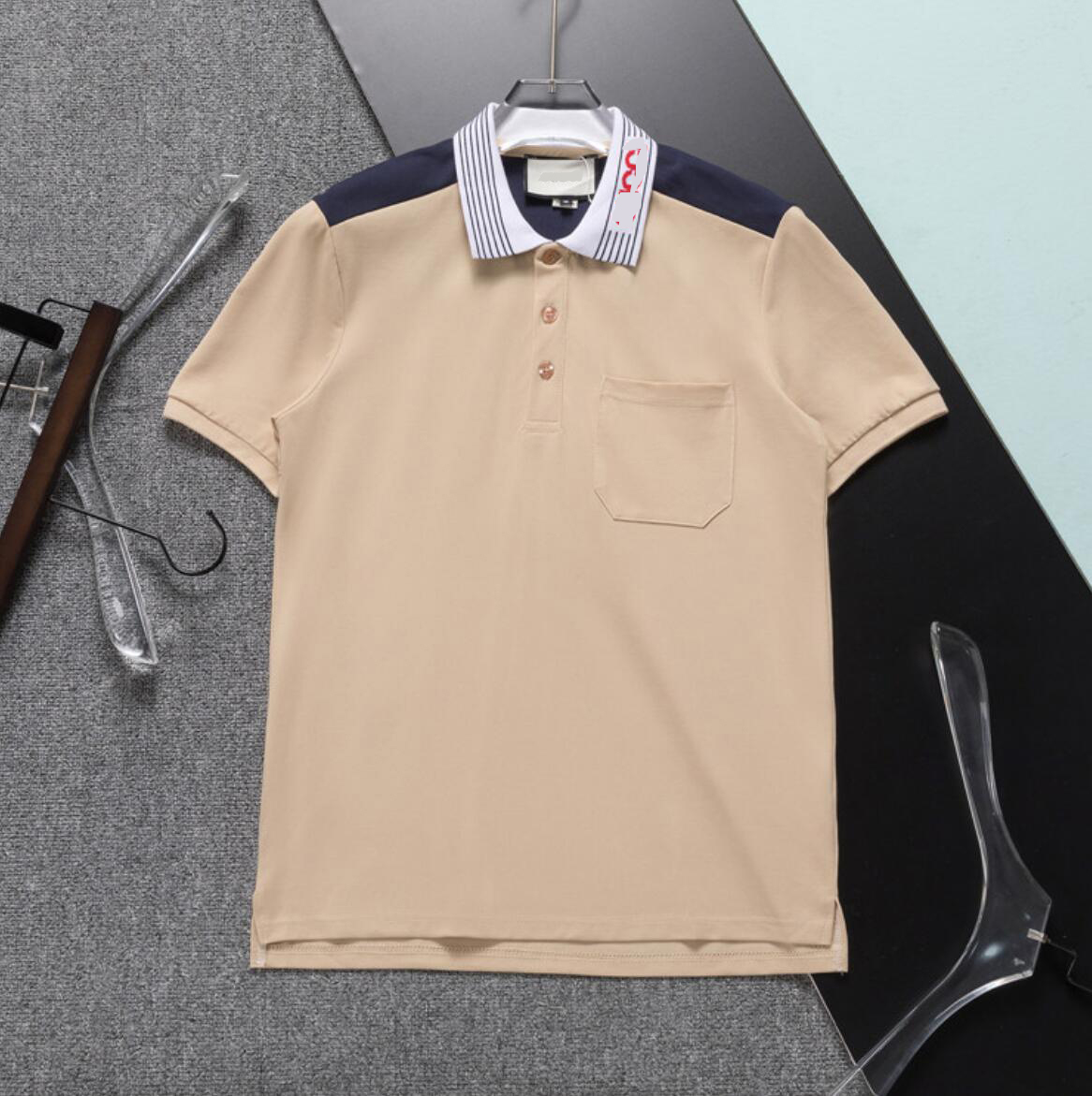 Men's Polos House Work Shirts Lapel Letter Print Mens Casual Short Sleeve Wholesale Clothing 2023 Fashion Tops, Khaki
Men's Polos House Work Shirts Lapel Letter Print Mens Casual Short Sleeve Wholesale Clothing 2023 Fashion Tops, Khaki