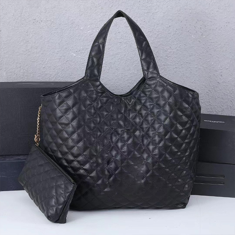 Luxury designer handbag women shoulder bag fashion retro versatile large capacity genuine leather diamond plaid black shopping bags with handbags
Luxury designer handbag women shoulder bag fashion retro versatile large capacity genuine leather diamond plaid black shopping bags with handbags