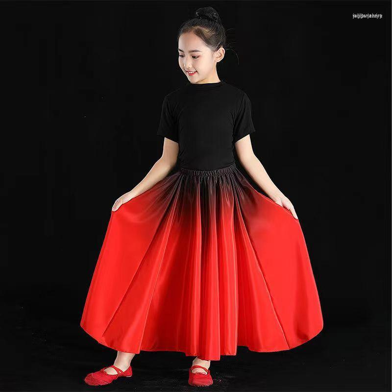 Stage Wear Spain Flamenco Dance Performer Skirt For Child Girl Performance Dancing Skirts 360/540/720 Degree Costumes Female Vestido
Stage Wear Spain Flamenco Dance Performer Skirt For Child Girl Performance Dancing Skirts 360/540/720 Degree Costumes Female Vestido
