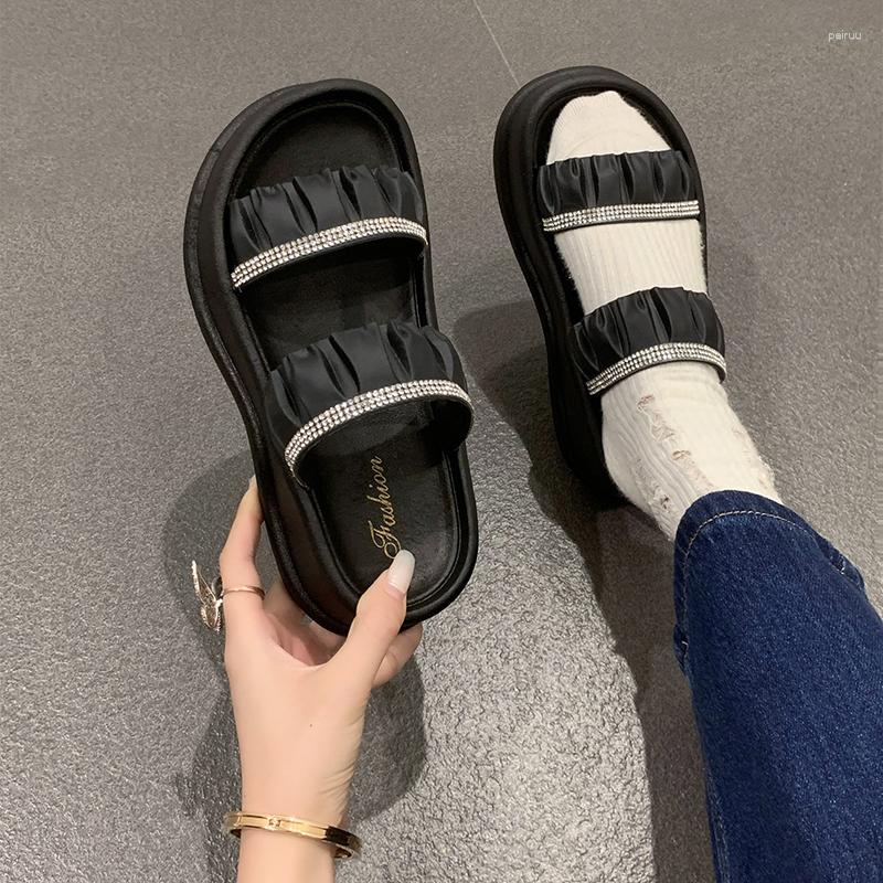 Slippers 2023 Shoes For Women Basic Women's Summer Beach Ladies Solid Platform Zapatillas, Black
Slippers 2023 Shoes For Women Basic Women's Summer Beach Ladies Solid Platform Zapatillas, Black