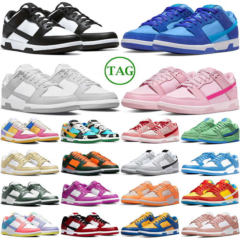 Men Women Shoes Lows Sneakers Panda White Black Triple Pink UNC Grey Fog Rose Whisper Lilac Blue Raspberry Candy Active Fuchsia Peach Cream Mens Trainers GAI
Men Women Shoes Lows Sneakers Panda White Black Triple Pink UNC Grey Fog Rose Whisper Lilac Blue Raspberry Candy Active Fuchsia Peach Cream Mens Trainers GAI
