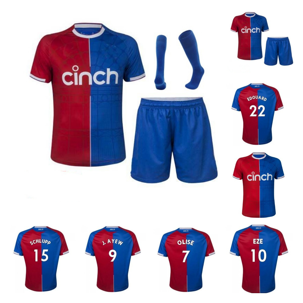 23 24 EAGLES soccer jerseys CPFC Kits 2023 2024 EDOUARD ZAHA MILIVOJEVIC MATETA J. AYEW SAKHO TOWNSEND MEYER SCHLUPP PALACE Men kids football shirt Crystal uniform XXL, 51
23 24 EAGLES soccer jerseys CPFC Kits 2023 2024 EDOUARD ZAHA MILIVOJEVIC MATETA J. AYEW SAKHO TOWNSEND MEYER SCHLUPP PALACE Men kids football shirt Crystal uniform XXL, 51