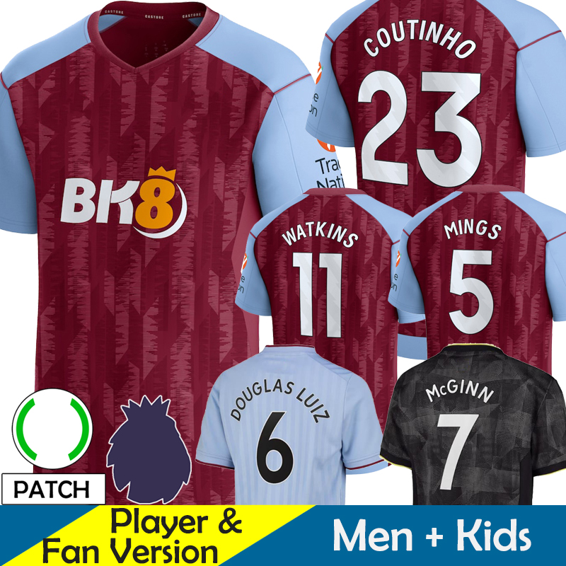 23/24 AsTOn VilLaS Soccer Jerseys Kids Kit Home 2023 2024 Football Shirt Training Away Fans Player Version Camisetas Futbol MINGS McGINN BUENDIA WATKINS Maillot Foot, Kids home 22-23
23/24 AsTOn VilLaS Soccer Jerseys Kids Kit Home 2023 2024 Football Shirt Training Away Fans Player Version Camisetas Futbol MINGS McGINN BUENDIA WATKINS Maillot Foot, Kids home 22-23