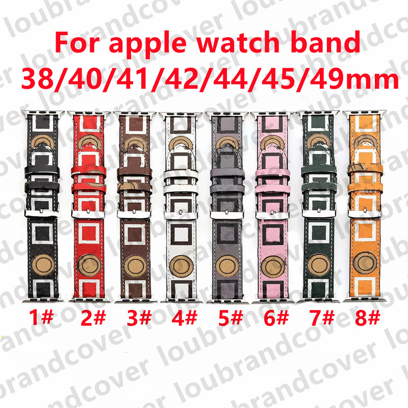 Designer Apple Watch Strap for apple watch Band series 8 3 4 5 6 7 9 38MM 42MM 40mm 45mm 44mm 49mm iwatch bands Double F Genuine Leather Watch Band Armband ap Watchband
Designer Apple Watch Strap for apple watch Band series 8 3 4 5 6 7 9 38MM 42MM 40mm 45mm 44mm 49mm iwatch bands Double F Genuine Leather Watch Band Armband ap Watchband