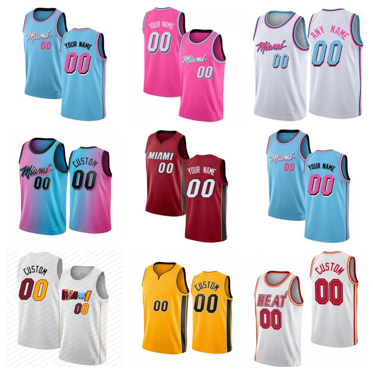 Mens Women Youth Miami''Heat''Custom 22 Jimmy Butler 16 Caleb Martin 13 Bam Adebayo 2 Gabe Vincent Basketball Jersey, Colour
Mens Women Youth Miami''Heat''Custom 22 Jimmy Butler 16 Caleb Martin 13 Bam Adebayo 2 Gabe Vincent Basketball Jersey, Colour