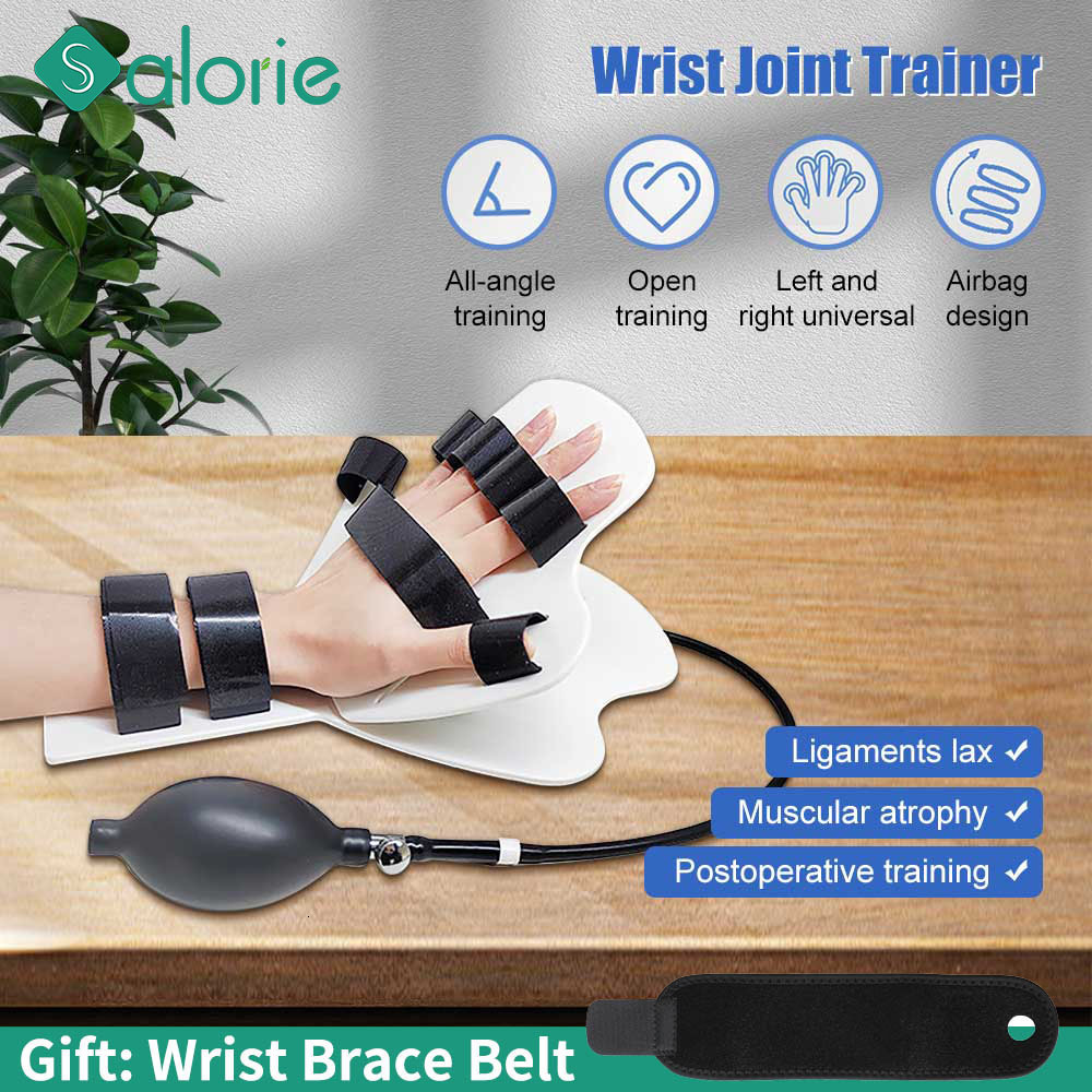 Other Massage Items Wrist Joint Rehabilitation Training Device Hand Fracture Upper Limb Hemiplegia Bending Straightening Exercise Health Care 230621