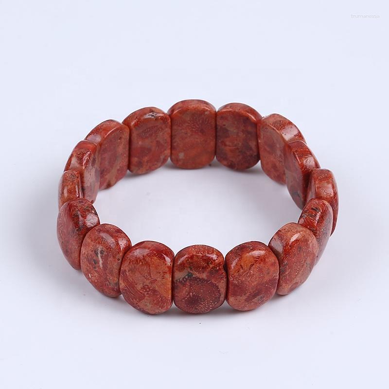 Strand Beaded Strands Fashion Geometric Shape Red Grass Coral Stretch Bracelets Ethnic Style Jewelry Raym22
Strand Beaded Strands Fashion Geometric Shape Red Grass Coral Stretch Bracelets Ethnic Style Jewelry Raym22