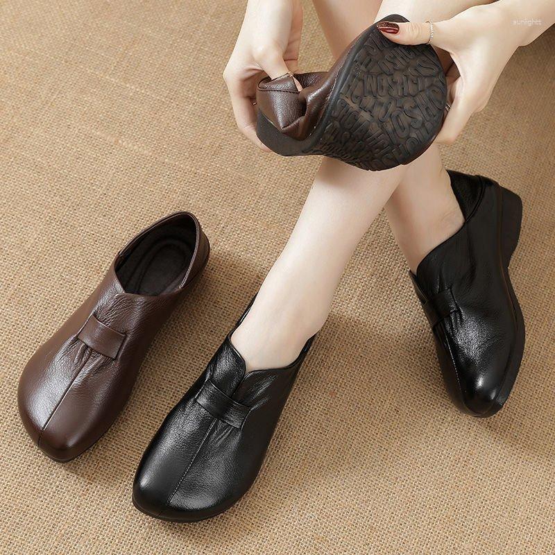 Dress Shoes 2023 Spring And Autumn Retro Women's Single Round Toe Low Heel Pea Fashion Lazy Middle Aged, Black
Dress Shoes 2023 Spring And Autumn Retro Women's Single Round Toe Low Heel Pea Fashion Lazy Middle Aged, Black