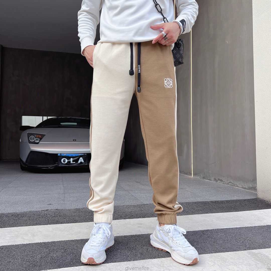 Designer Fashion Clothing Casual Pant Loewe Casual Pants Mens Autumn and Winter Trendy Brand New Color Matching Embroidered Pants Ins Trend Loose Fit Small Foot Guar, Khaki
Designer Fashion Clothing Casual Pant Loewe Casual Pants Mens Autumn and Winter Trendy Brand New Color Matching Embroidered Pants Ins Trend Loose Fit Small Foot Guar, Khaki