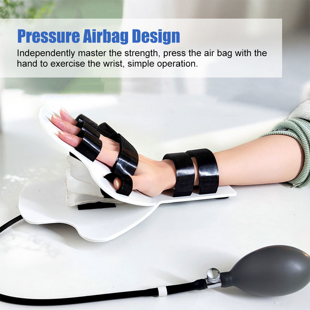 Other Massage Items Wrist Joint Rehabilitation Training Device Hand Fracture Upper Limb Hemiplegia Bending Straightening Exercise Health Care 230621