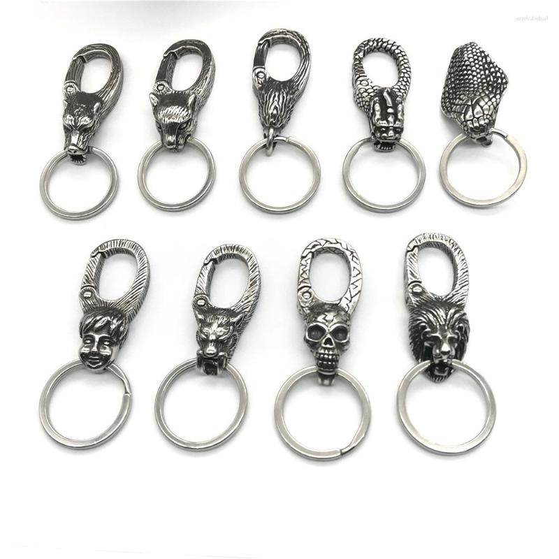 Keychains Design 316l Stainless Steel Vintage Animal Keychain Men Women Fashion Jewelry Keyring Car Key Chain Gifts
Keychains Design 316l Stainless Steel Vintage Animal Keychain Men Women Fashion Jewelry Keyring Car Key Chain Gifts