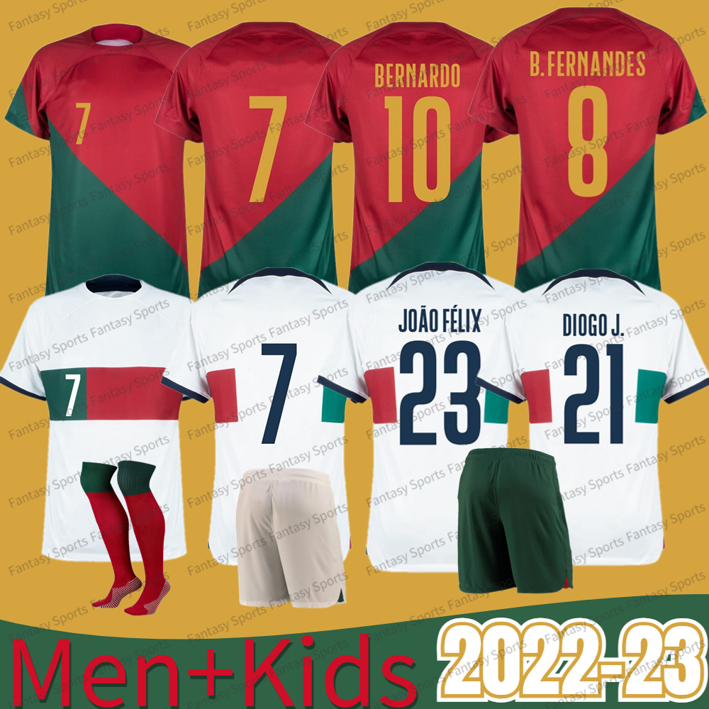 22 23 Portuguesa JOAO FELIX soccer jerseys RUBEN NEVES BRUNO FERNANDES Portugieser Portuguese football shirt Men Kids kit R.SANCHEZ RONALDO JOAO CANCELO, 22 home-man+patch
22 23 Portuguesa JOAO FELIX soccer jerseys RUBEN NEVES BRUNO FERNANDES Portugieser Portuguese football shirt Men Kids kit R.SANCHEZ RONALDO JOAO CANCELO, 22 home-man+patch