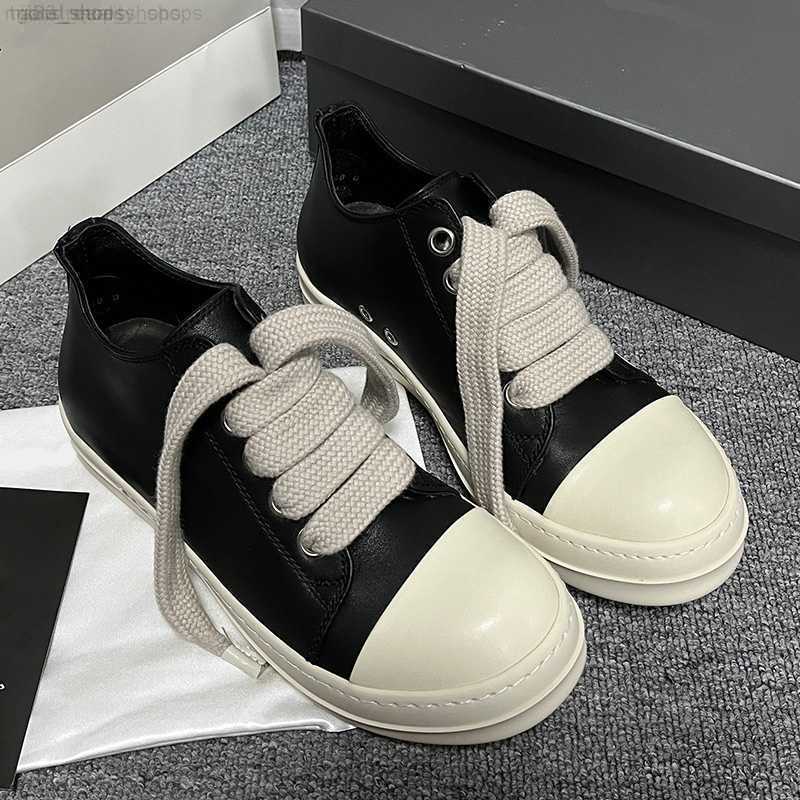 Men's Rick Casual Shoes Street Leather Cover Low Top RO Owens Women's Sports Shoes, Black
Men's Rick Casual Shoes Street Leather Cover Low Top RO Owens Women's Sports Shoes, Black