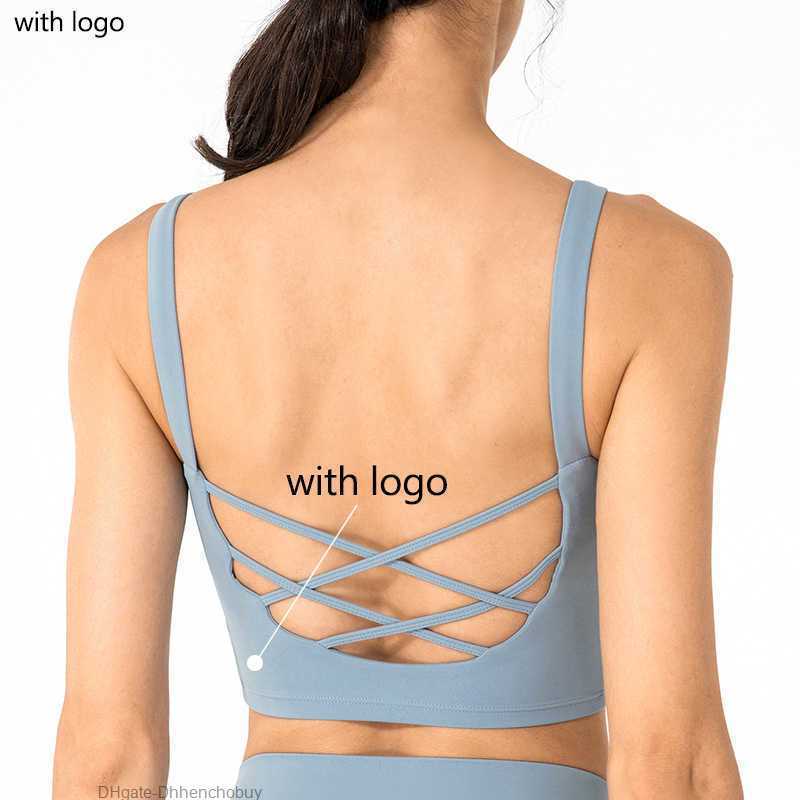 LU-07 Ladies Double Strap Sports Lingerie Back Cutout Sexy Mesh Breathable Yoga Bra Stretch Band Chest Pad Fitness Tank Top LL 8U3D, Black
LU-07 Ladies Double Strap Sports Lingerie Back Cutout Sexy Mesh Breathable Yoga Bra Stretch Band Chest Pad Fitness Tank Top LL 8U3D, Black