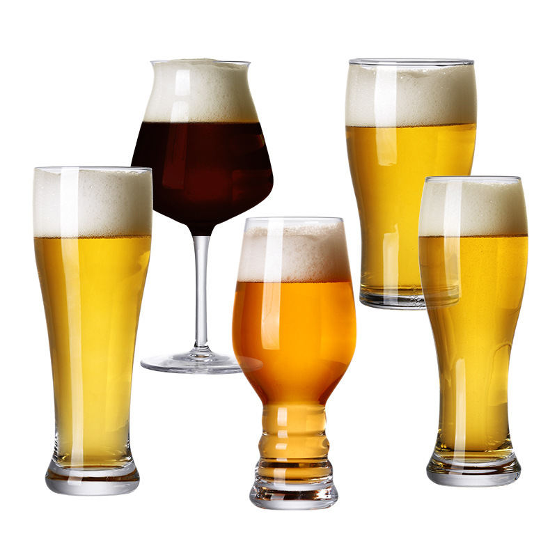 Classic Beer Glasses for Men Craft Beer Glass Solid Glassware Beer Cup Beer Gifts