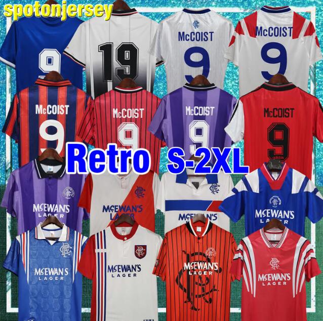 1996 97 Glasgow Rangers Retro Soccer jerseys 90 93 Northern Ireland home blue #8 GASCOIGNE #11 LAUDRUP #9 MCCOIST #3 ALBERTZ football Shirts, Lavender
1996 97 Glasgow Rangers Retro Soccer jerseys 90 93 Northern Ireland home blue #8 GASCOIGNE #11 LAUDRUP #9 MCCOIST #3 ALBERTZ football Shirts, Lavender