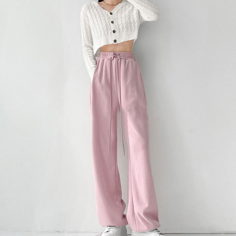 Summer New Pink High Waist Drawstring Sweatpants Fashion Straight Pocket Bind Feet Pants Street Baggy Wide Leg Trouser, Apricot
Summer New Pink High Waist Drawstring Sweatpants Fashion Straight Pocket Bind Feet Pants Street Baggy Wide Leg Trouser, Apricot