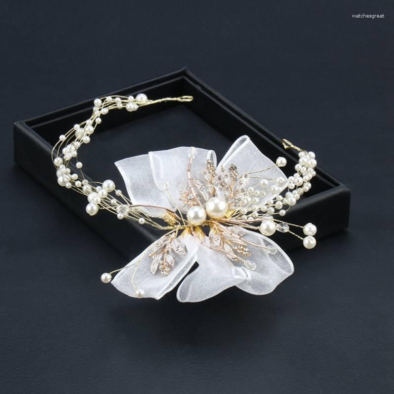 Hair Clips Pearl Headband Bride's Headdress Wedding Garment Atmospheric Simple Korean Band Ceremony Super Immortal Accessories
Hair Clips Pearl Headband Bride's Headdress Wedding Garment Atmospheric Simple Korean Band Ceremony Super Immortal Accessories