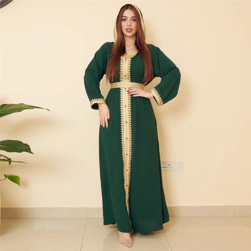 Ethnic Clothing Islamic Abayas Eid Ramadan Arabic Kaftan Muslim Women Hijab Dress Dubai Hooded Maxi Robe Party Evening Moroccan Jalabiya
Ethnic Clothing Islamic Abayas Eid Ramadan Arabic Kaftan Muslim Women Hijab Dress Dubai Hooded Maxi Robe Party Evening Moroccan Jalabiya