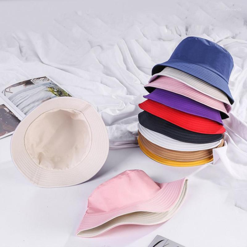 Berets Double Side Bucket Hat Beach Women Men Men's Summer Cap Couple Fisherman Panama Sunscreen Kids Outdoor Travel
Berets Double Side Bucket Hat Beach Women Men Men's Summer Cap Couple Fisherman Panama Sunscreen Kids Outdoor Travel