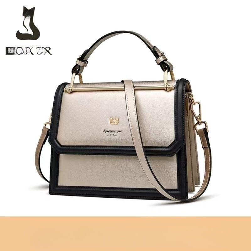 2023 The latest European and American style high-end leather handbag fashion shoulder bag crossbody bag seiko detailed factory direct sales, Black
2023 The latest European and American style high-end leather handbag fashion shoulder bag crossbody bag seiko detailed factory direct sales, Black