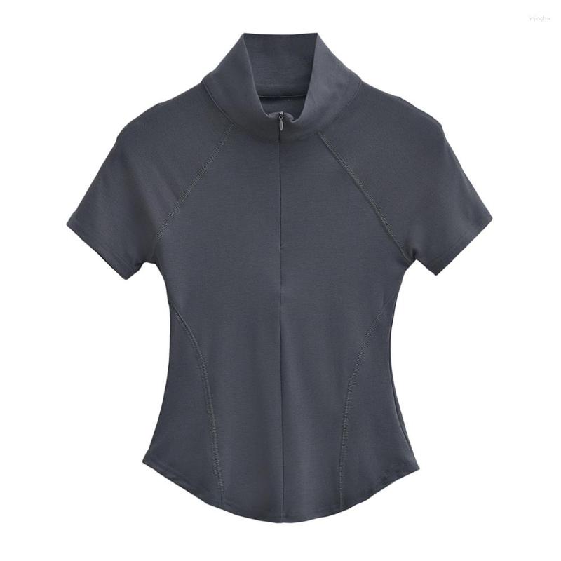 Women's T Shirts Korean Y2k Streetwear White Crop Top Sexy Short Sleeve Tees Zip Up Black Women Kawaii Cute Tops Turtleneck, Rose red
Women's T Shirts Korean Y2k Streetwear White Crop Top Sexy Short Sleeve Tees Zip Up Black Women Kawaii Cute Tops Turtleneck, Rose red