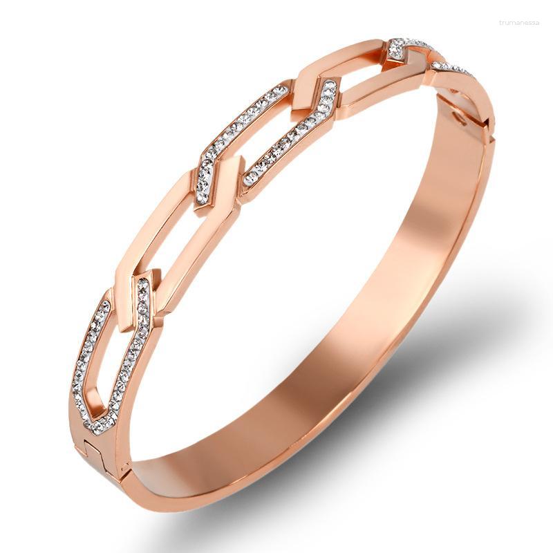 Bangle Luxury CZ Crystals Diamond Hollow Cross Bracelets Stainless Steel For Women Men Fashion Jewelry Gifts Trend Raym22
Bangle Luxury CZ Crystals Diamond Hollow Cross Bracelets Stainless Steel For Women Men Fashion Jewelry Gifts Trend Raym22