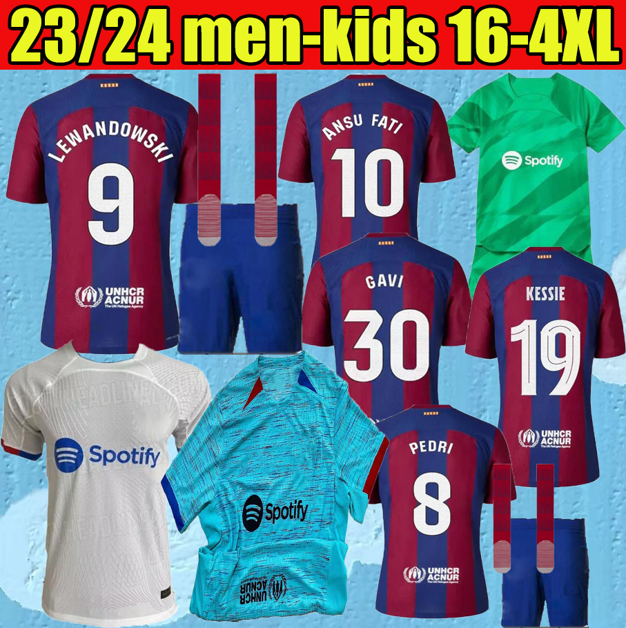 23 24 PEDRI LEWANDOWSKI soccer jerseyS GAVI camiseta de futbol FERRAN 2023 2024 FC ANSU FATI RAPHINHA barcelona ERIC football shirt men kids barca Player version
23 24 PEDRI LEWANDOWSKI soccer jerseyS GAVI camiseta de futbol FERRAN 2023 2024 FC ANSU FATI RAPHINHA barcelona ERIC football shirt men kids barca Player version