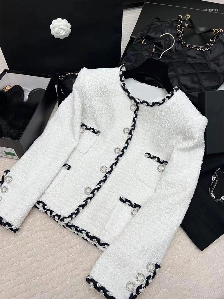 Women' Jackets White French Fragrant Style High Grade Coat Women' Spring And Autumn 2023 Design Sense Temperament Celebrity Fashion
Women' Jackets White French Fragrant Style High Grade Coat Women' Spring And Autumn 2023 Design Sense Temperament Celebrity Fashion