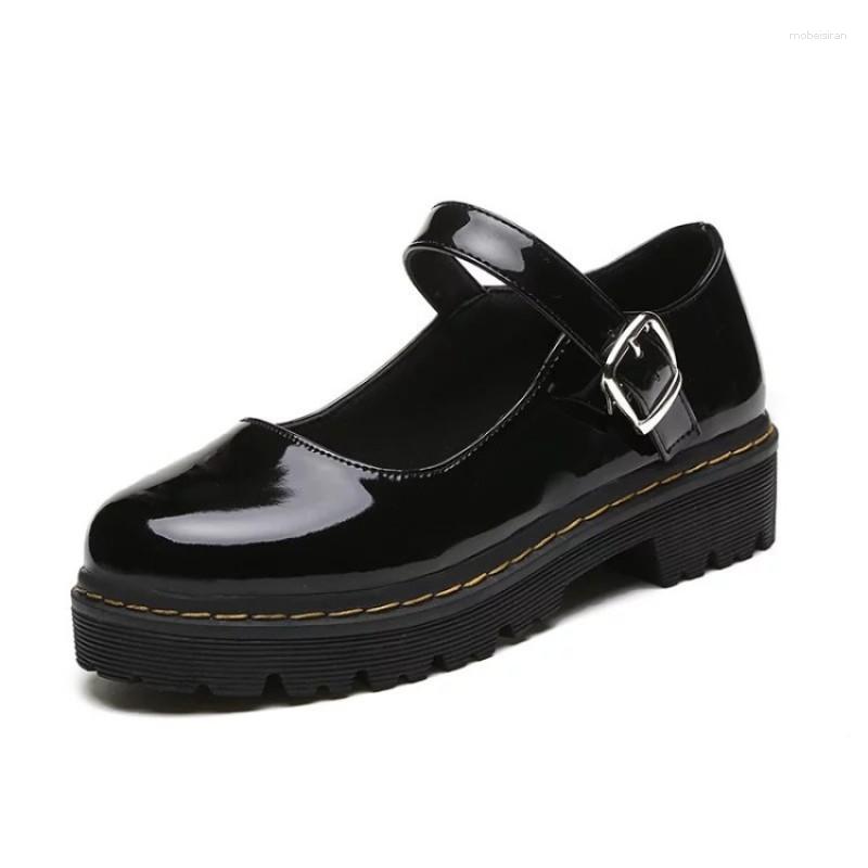 Flat Shoes Kids For Baby Girls Cosplay British And College Style Patent Leather Platform Low Heel Rubber Sole Japanese Anime Costume, Black
Flat Shoes Kids For Baby Girls Cosplay British And College Style Patent Leather Platform Low Heel Rubber Sole Japanese Anime Costume, Black