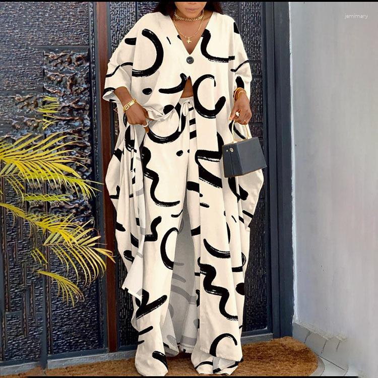 Women' Two Piece Pants Women Fashion Cardigan V-neck Long-Sleeved Top Spring Letter Loose Causal Wide Leg Trousers Printing 2 Set 2023, Beige
Women' Two Piece Pants Women Fashion Cardigan V-neck Long-Sleeved Top Spring Letter Loose Causal Wide Leg Trousers Printing 2 Set 2023, Beige