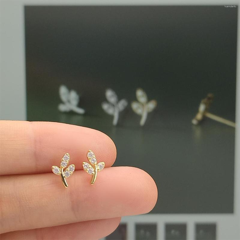 Stud Earrings LAVIFAM 925 Sterling Silver Sweet Shiny Zircons Leaf Branch For Women Teen Small Charm Jewelry Accessories
Stud Earrings LAVIFAM 925 Sterling Silver Sweet Shiny Zircons Leaf Branch For Women Teen Small Charm Jewelry Accessories
