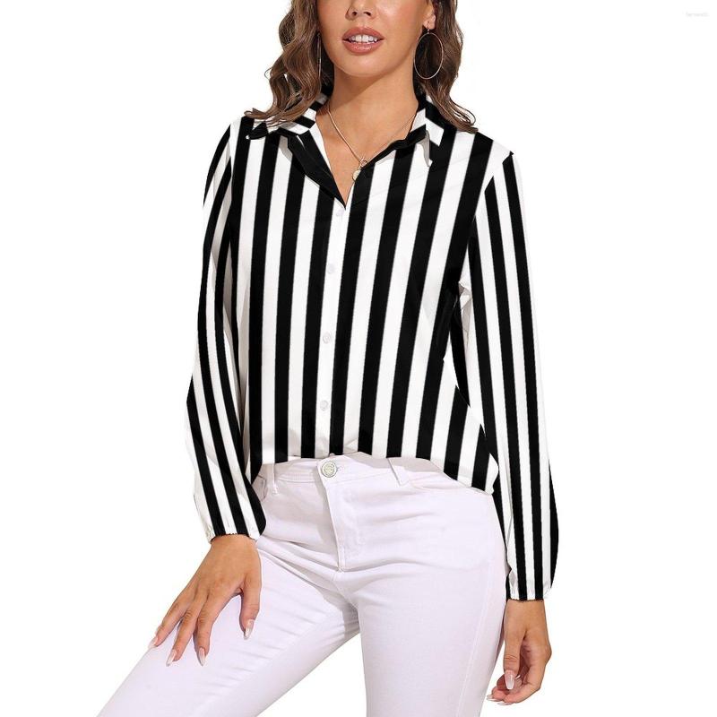 Women' Blouses Black White Striped Blouse Long-Sleeve Vertical Lines Print Funny Womens Classic Oversized Shirt Custom Clothes Gift, Style-15
Women' Blouses Black White Striped Blouse Long-Sleeve Vertical Lines Print Funny Womens Classic Oversized Shirt Custom Clothes Gift, Style-15