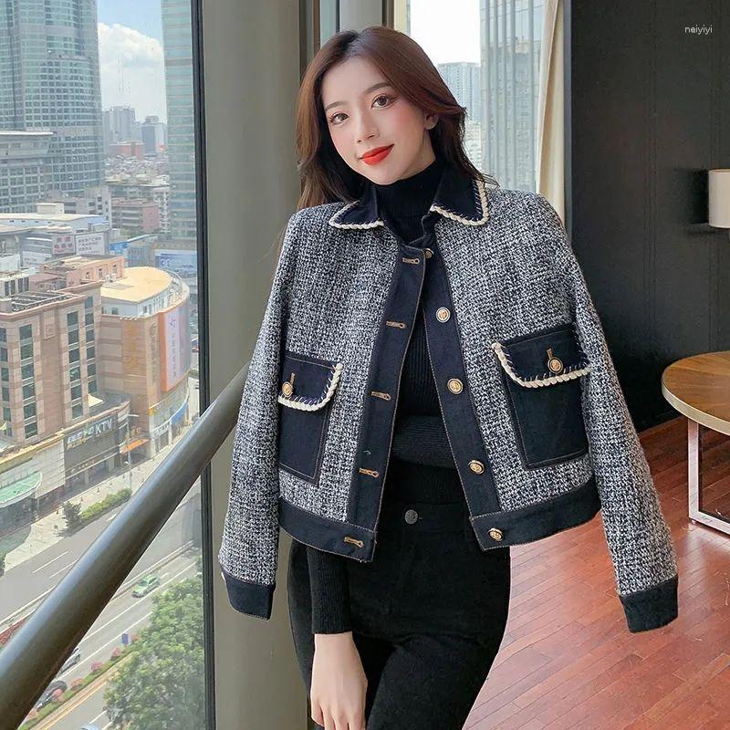 Women' Jackets Jacket Denim Coat Women Spring And Autumn 2023 Design Sense Contrast Color Panel Loose Short Sleeve Female Top, Blue
Women' Jackets Jacket Denim Coat Women Spring And Autumn 2023 Design Sense Contrast Color Panel Loose Short Sleeve Female Top, Blue
