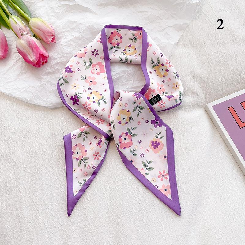 Scarves 1PC Silk Scarf Elegant Shawls Fashion Lady Neckerchief Small Bandana Satin Women Square Wraps Hair Accessories
Scarves 1PC Silk Scarf Elegant Shawls Fashion Lady Neckerchief Small Bandana Satin Women Square Wraps Hair Accessories