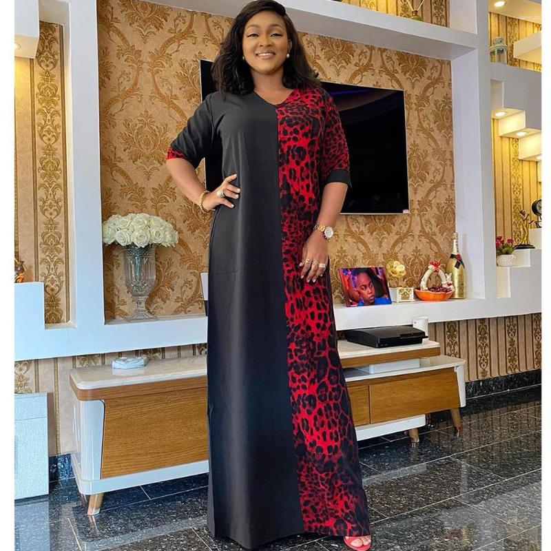 Ethnic Clothing Maxi Dresses African Dress For Women 2023 Casual Plus Size Slim Leopard Patchwork Color Elegant Sexy Long Africa
Ethnic Clothing Maxi Dresses African Dress For Women 2023 Casual Plus Size Slim Leopard Patchwork Color Elegant Sexy Long Africa