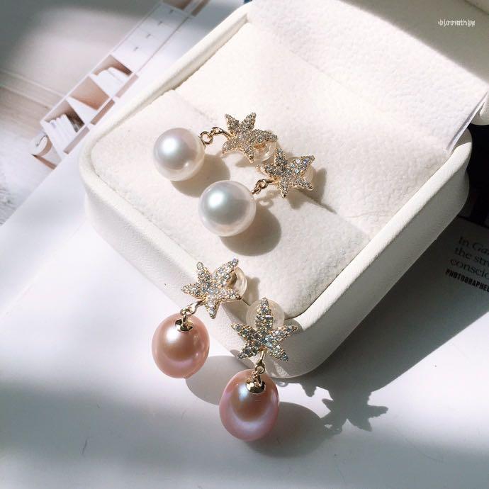 Stud Earrings Star Pearl Earring 925 Silver Natural Burge Are Bright Light Color Edison 9-10mm White 7-8mm
Stud Earrings Star Pearl Earring 925 Silver Natural Burge Are Bright Light Color Edison 9-10mm White 7-8mm