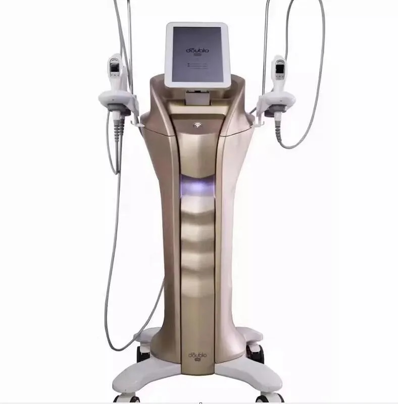 Powerful 4 Handles New Double Gold Hifu MFU With RF Vmax SD Focused Ultrasound Skin Tightening face Lifting Machine 7D 9D Anti-aging Hifu Slimming Dev