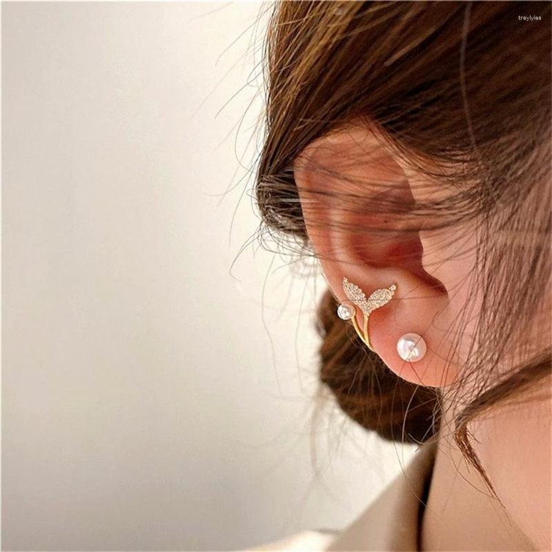 Stud Earrings KISSWIFE Trend Elegant Mermaid Tail Pearl Heart 2023 Woman Vintage Unusual Crystal Korean Jewelry
Stud Earrings KISSWIFE Trend Elegant Mermaid Tail Pearl Heart 2023 Woman Vintage Unusual Crystal Korean Jewelry