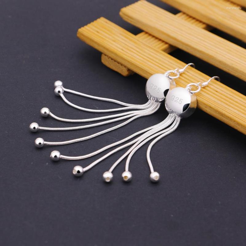 Dangle Earrings 2023 Fashion 925 Sterling Silver Long Drop For Women Simple Snake Chain Tassel Jewelry Brinco Bijoux
Dangle Earrings 2023 Fashion 925 Sterling Silver Long Drop For Women Simple Snake Chain Tassel Jewelry Brinco Bijoux