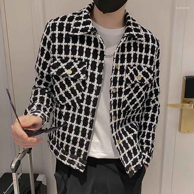 Men's Jackets 2023 Men Spring Fashion Pocket Plaid Handsome Outwear Coats Korean Style Cropped Simple All-match Daily Plus Size, Black
Men's Jackets 2023 Men Spring Fashion Pocket Plaid Handsome Outwear Coats Korean Style Cropped Simple All-match Daily Plus Size, Black