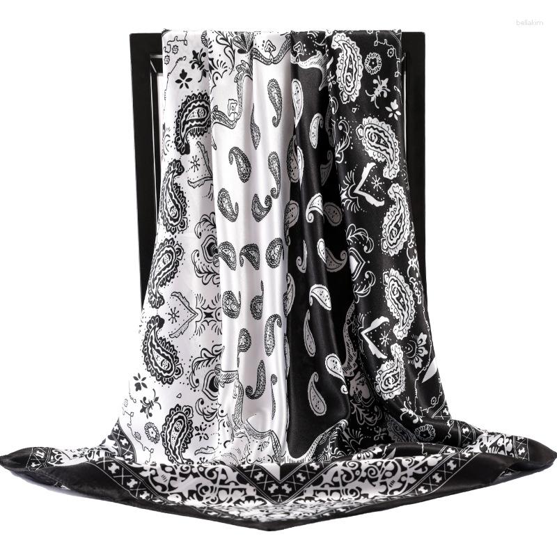 Scarves Ethnic Style Print Square Bandanna Luxury Dustproof Kerchief Female Summer Silk Fashion 90X90CM Sunscreen Shawl
Scarves Ethnic Style Print Square Bandanna Luxury Dustproof Kerchief Female Summer Silk Fashion 90X90CM Sunscreen Shawl