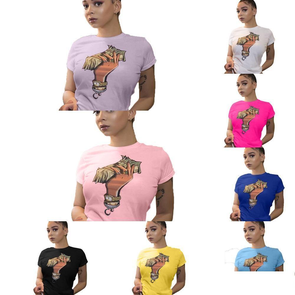 Women'S Blouses Shirts Women Designers Clothes 2022 Summer Fashion Simple Round Neck Us Dollar Print 8 Colors Short Sleeve Drop De Dhxrz, Yellow
Women'S Blouses Shirts Women Designers Clothes 2022 Summer Fashion Simple Round Neck Us Dollar Print 8 Colors Short Sleeve Drop De Dhxrz, Yellow