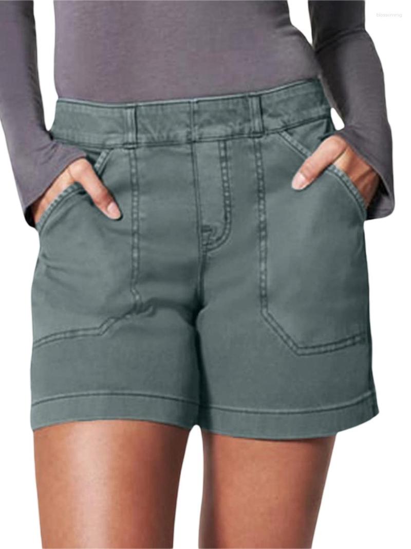 Women's Shorts Women High Waist Jean Solid Color Stretch Straight Leg Denim With Pockets Summer Casual Pants, Black
Women's Shorts Women High Waist Jean Solid Color Stretch Straight Leg Denim With Pockets Summer Casual Pants, Black