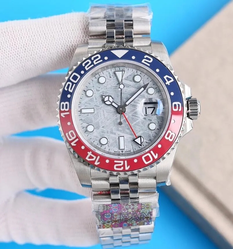 Top Mens Watch all Work Automatic Mechanical Watches Stainless Steel Blue Red Ceramic Sapphire Glass 40mm Men Watches Wrist Wristwatches Full Function 
Top Mens Watch all Work Automatic Mechanical Watches Stainless Steel Blue Red Ceramic Sapphire Glass 40mm Men Watches Wrist Wristwatches Full Function