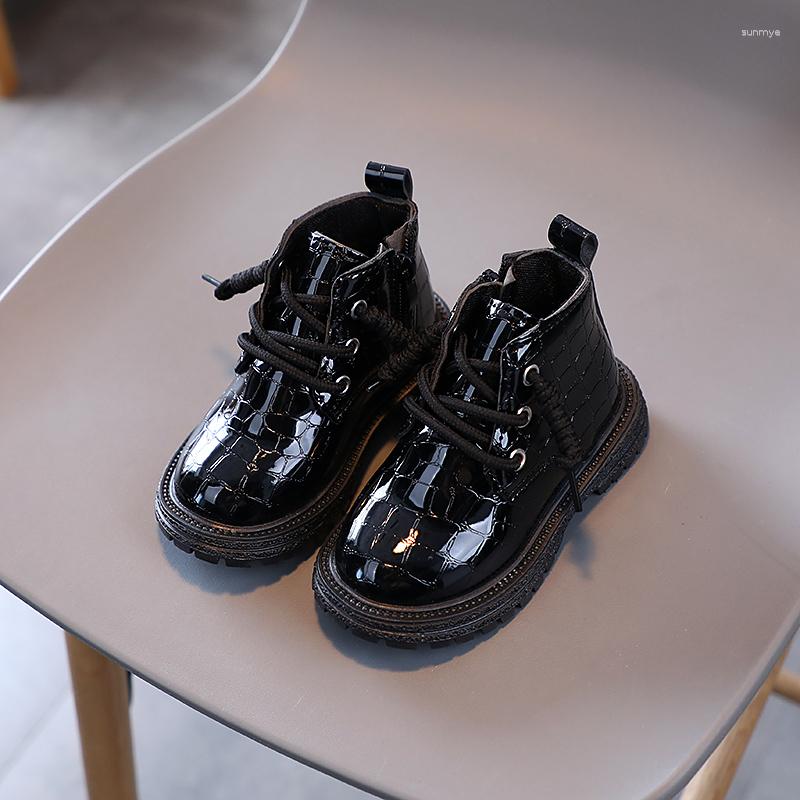 Boots Children Casual Shoes Spring Autumn Boys Girls Fashion Leather Soft Antislip Baby Lace Up Side Zip Grid, Black
Boots Children Casual Shoes Spring Autumn Boys Girls Fashion Leather Soft Antislip Baby Lace Up Side Zip Grid, Black