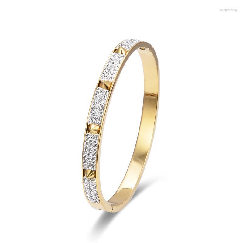 Bangle FYSARA Europe And The United States Three-Dimensional Cone-Shaped Bracelet Zircon Lovers Bangles For Men Women
Bangle FYSARA Europe And The United States Three-Dimensional Cone-Shaped Bracelet Zircon Lovers Bangles For Men Women
